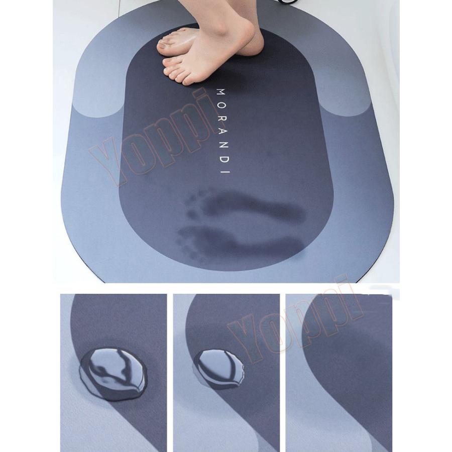 売上実績no 1 珪藻土バスマット ソフトバスマット 大判 吸水 速乾 柔らかい 足ふきマット 足拭きマット 浴室 キッチン お風呂 バス 大きいサイズ 軽量 軽い 薄いバスマット Aynaelda Com