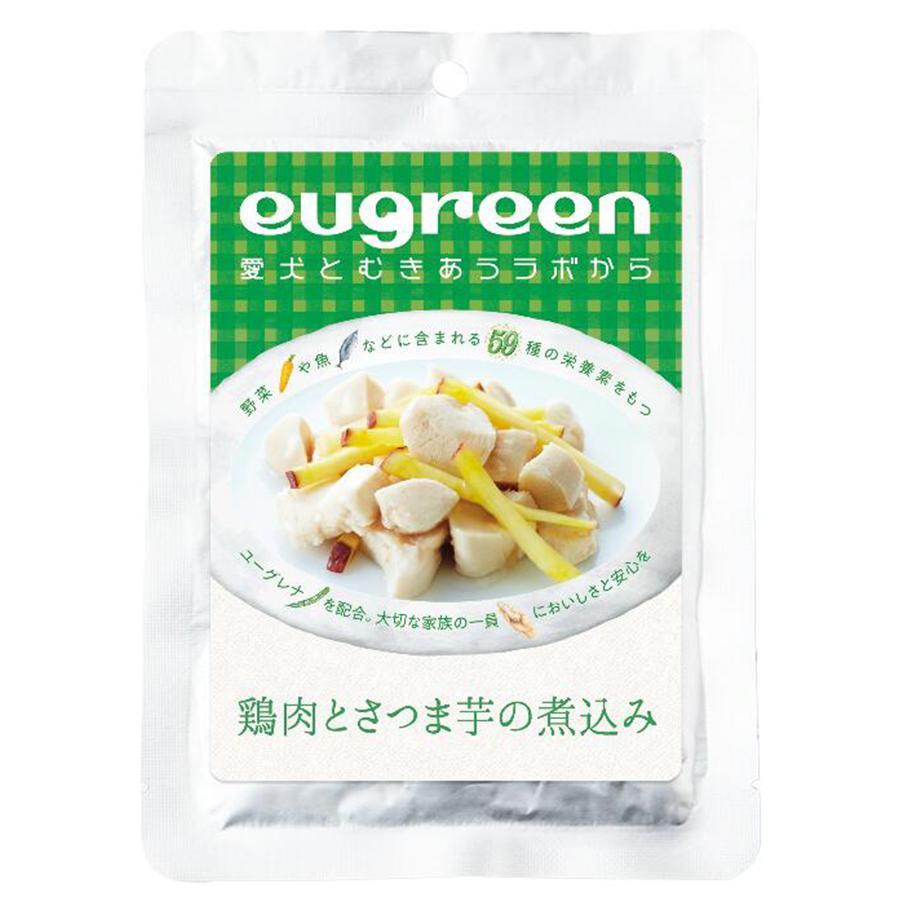 ユーグリーン 鶏肉とサツマ芋の煮込み 100g 国産 無添加 ドッグフード 犬用 レトルト ウエットフード 犬 シニア犬 ドッグ ペットフード フード｜yoriai-dogs｜02