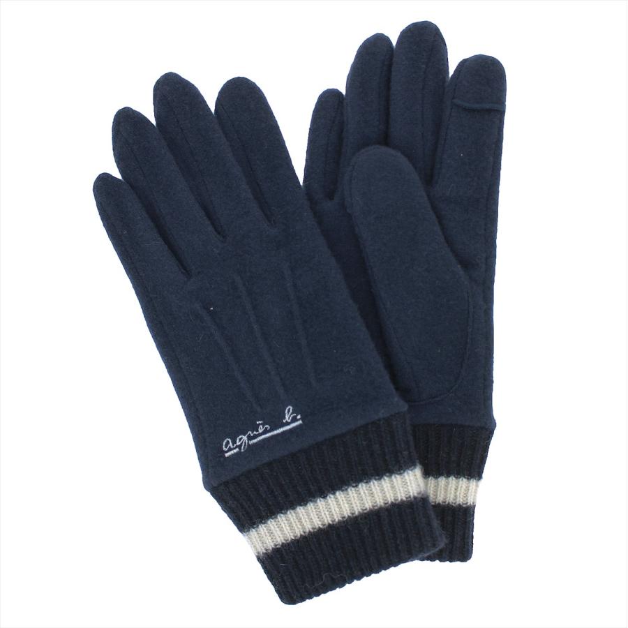 agnes b.（アニエスベー） 手袋 メンズ かっこいい 暖かい 自転車