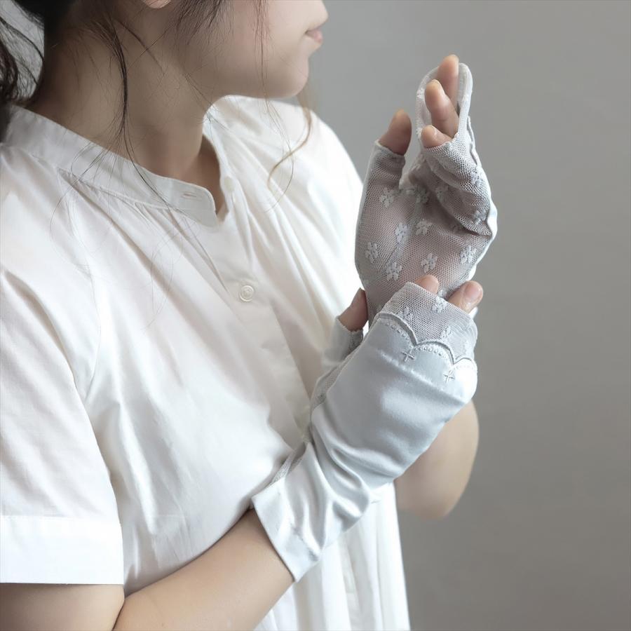 LAURA ASHLEY（ローラアシュレイ） UV手袋 UVカット手袋 アームカバー