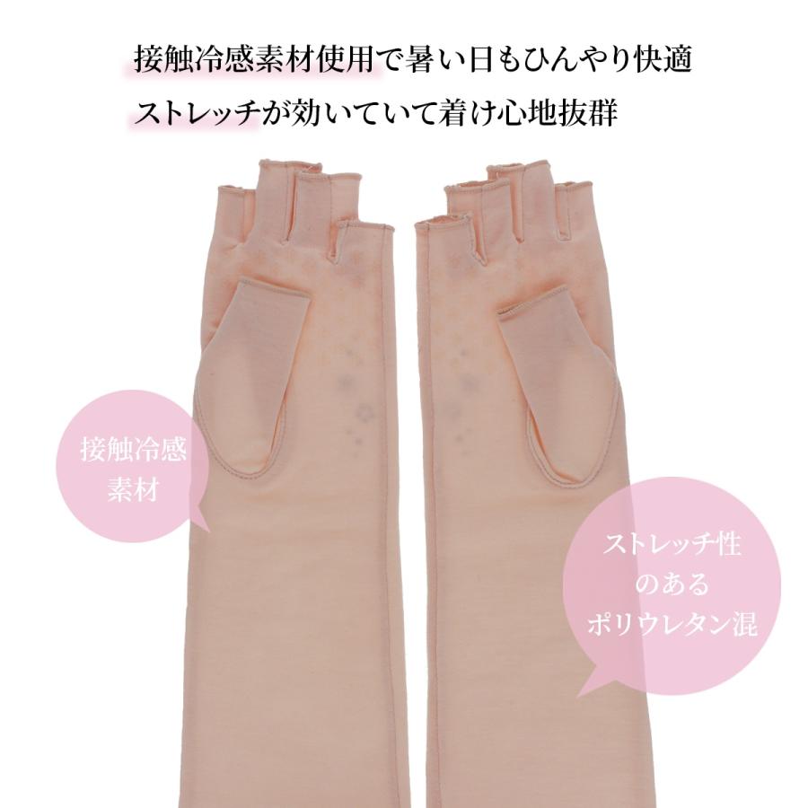 LAURA ASHLEY（ローラアシュレイ） UV手袋 UVカット手袋 アームカバー