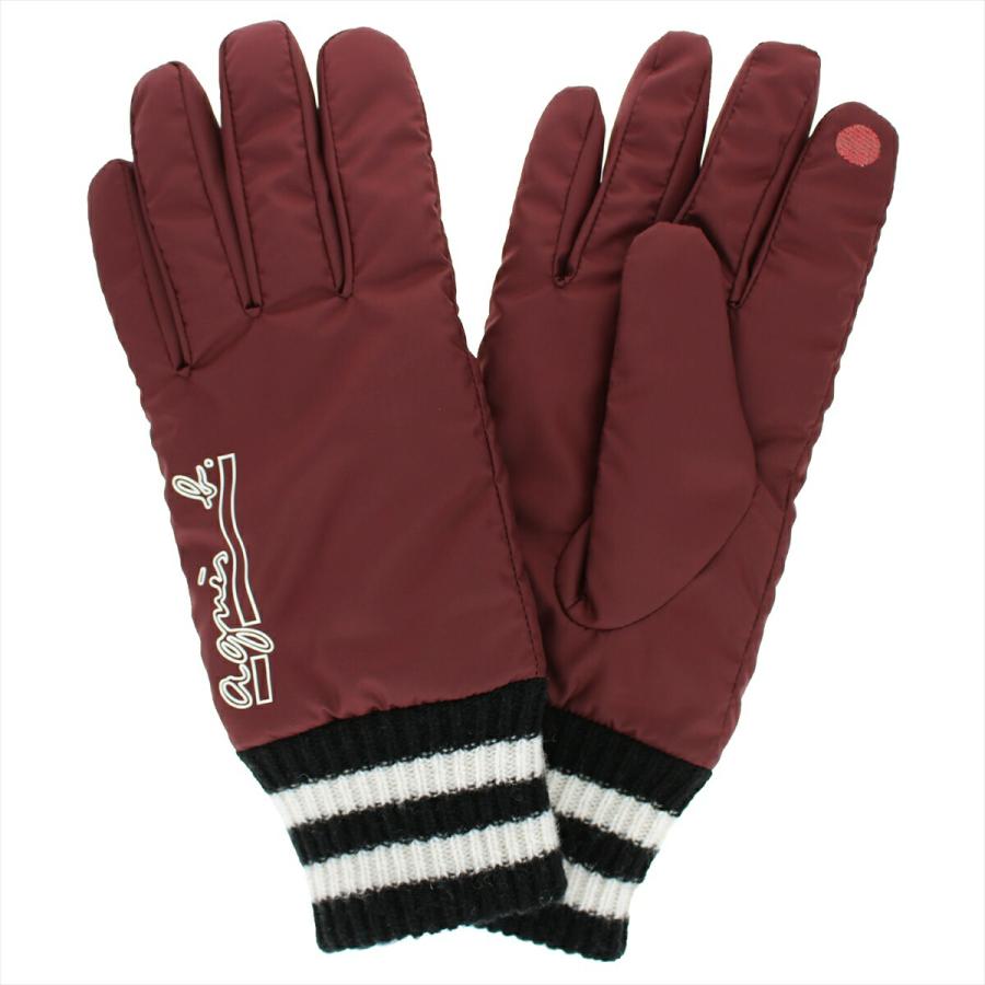 agnes b.（アニエスベー） 手袋 レディース ブランド 暖かい スマホ