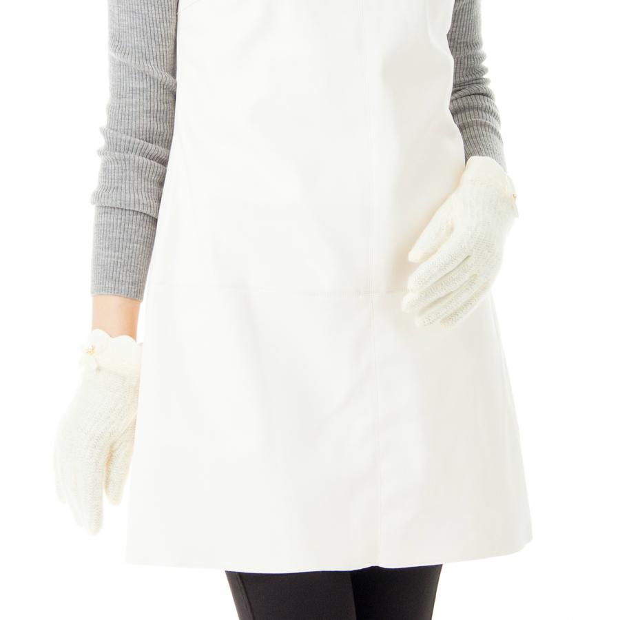 アルタクラッセレディース 二重ジャージ手袋 ウルグアイ産ウールニット