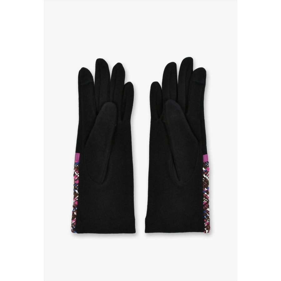 ANNA SUI（アナスイ） 手袋 レディース ブランド 暖かい 指先が出る 指