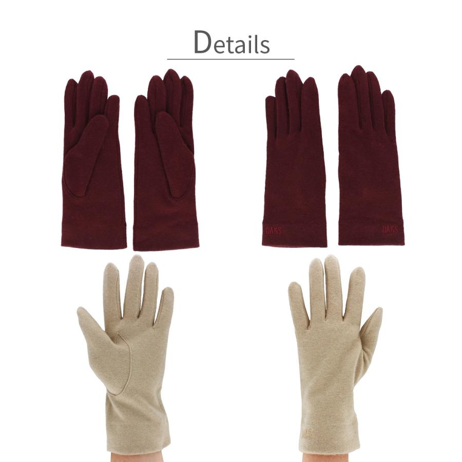 DAKS（ダックス） 手袋 レディース ブランド 日本製 暖かい カシミヤ