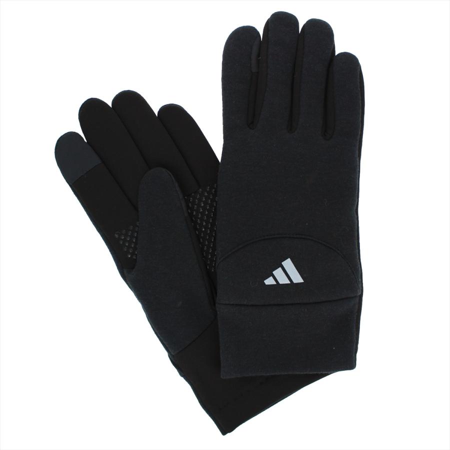 adidas（アディダス） 手袋 メンズ スマホ対応 滑り止め ボア 裏起毛