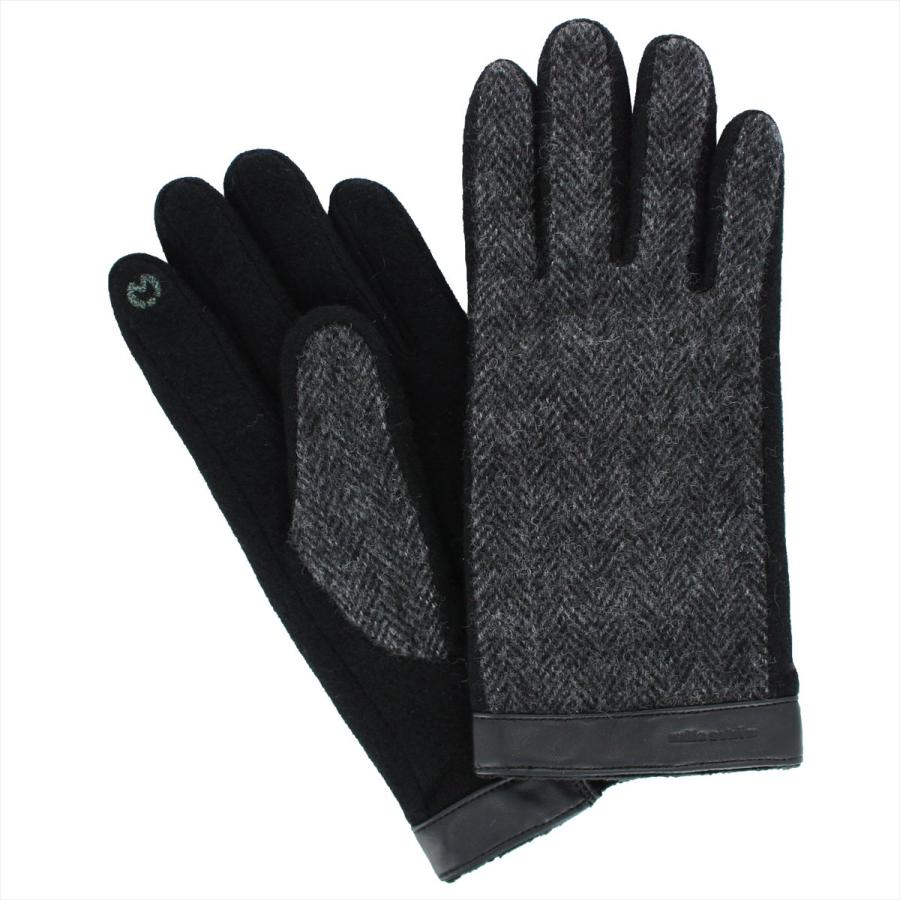 mila schon（ミラショーン） 手袋 メンズ かっこいい 暖かい 二重