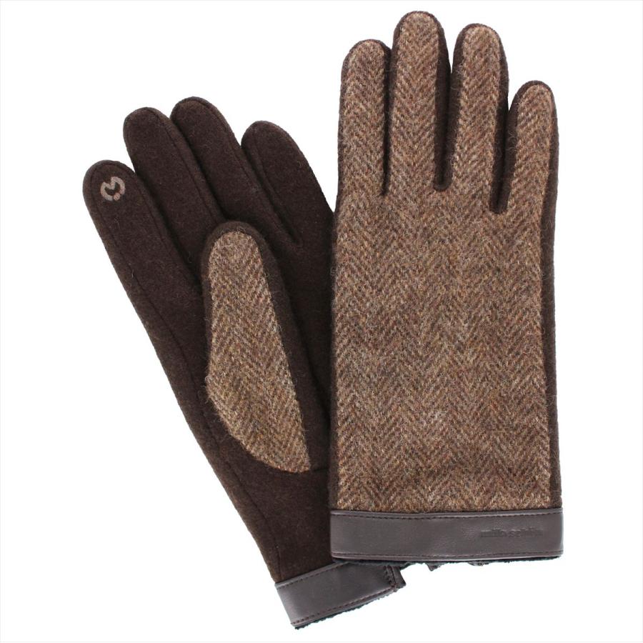 mila schon（ミラショーン） 手袋 メンズ かっこいい 暖かい 二重