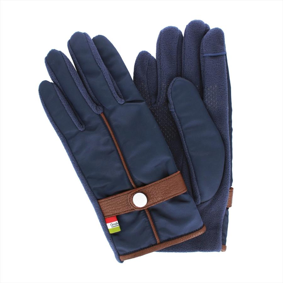 Orobianco（オロビアンコ） 手袋 メンズ かっこいい 暖かい 自転車