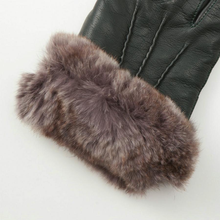 アルタクラッセ カプリガンティメンズ レッキスファー付/革手袋