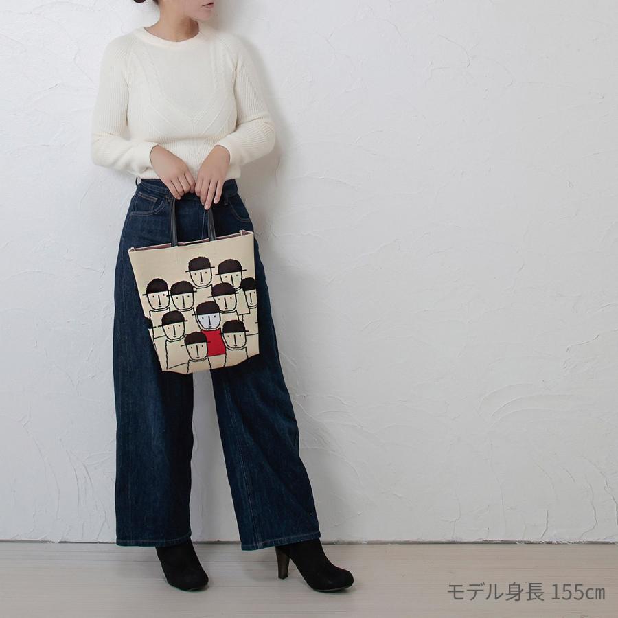 バッグ トートバッグ ブランド レディース 軽い 軽量 小さめ ミニトート ニット おしゃれ かわいい カジュアル 旅行 ハンドバッグ PICONE ピッコーネ イラスト STUDIO PICONE（スタジオピッコーネ） バッグ トートバッグ ブランド