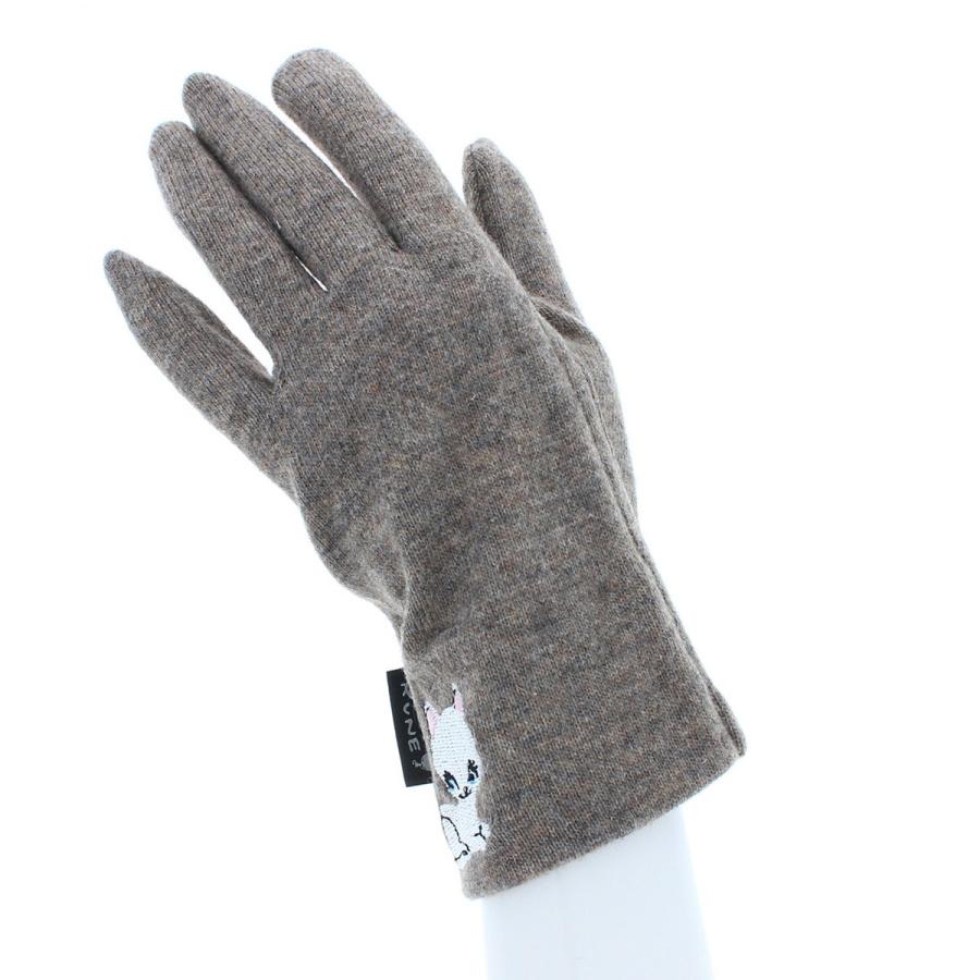 内藤ルネ レディース 人気ブランド スマホ タッチパネル対応 五本指 手袋 すべり止め付 テンセルジャージ 白猫 キャット柄 ギフト 9131rn342 Yorksonline Yahoo 店 通販 Yahoo ショッピング