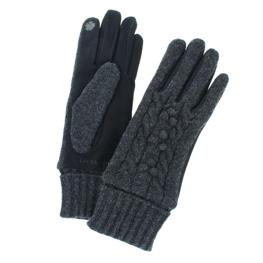 ローラアシュレイ レディース 革手袋 人気ブランド ニット スエード 革 スマホ タッチパネル対応 ケーブル編 プレゼント ギフト 9151la514 Yorksonline Yahoo 店 通販 Yahoo ショッピング