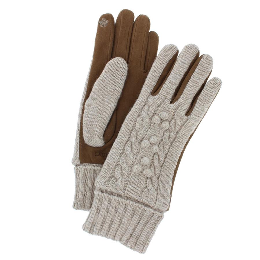 ローラアシュレイ レディース 革手袋 人気ブランド ニット スエード 革 スマホ タッチパネル対応 ケーブル編 プレゼント ギフト 9151la514 Yorksonline Yahoo 店 通販 Yahoo ショッピング