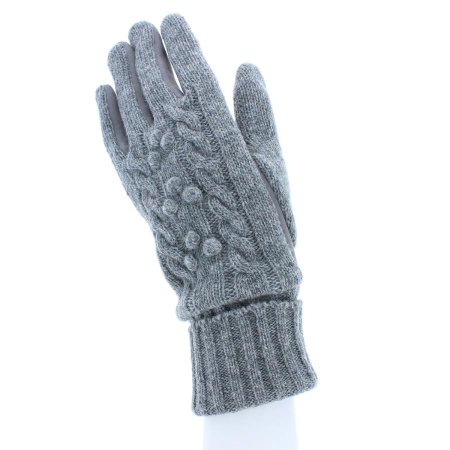 ローラアシュレイ レディース 革手袋 人気ブランド ニット スエード 革 スマホ タッチパネル対応 ケーブル編 プレゼント ギフト 9151la514 Yorksonline Yahoo 店 通販 Yahoo ショッピング