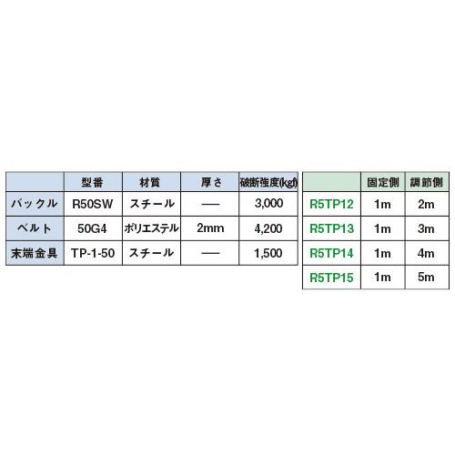 allsafe オールセーフ ラッシングベルト Tワンピース 緑 固定1m allsafe オールセーフ ラッシングベルト Tワンピース 緑 固定1m