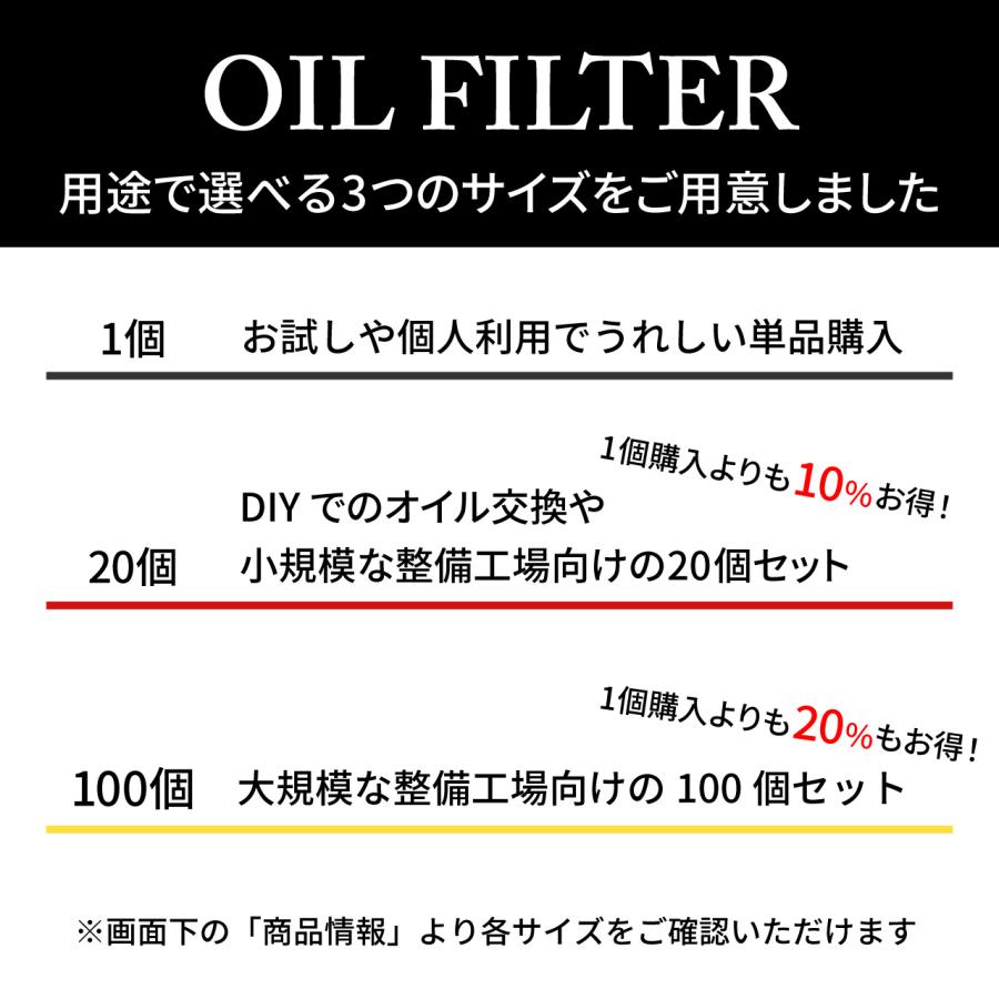 ヨロスト TE-4 オイルフィルター 20個 (トヨタ レクサス ヒノ) オイル