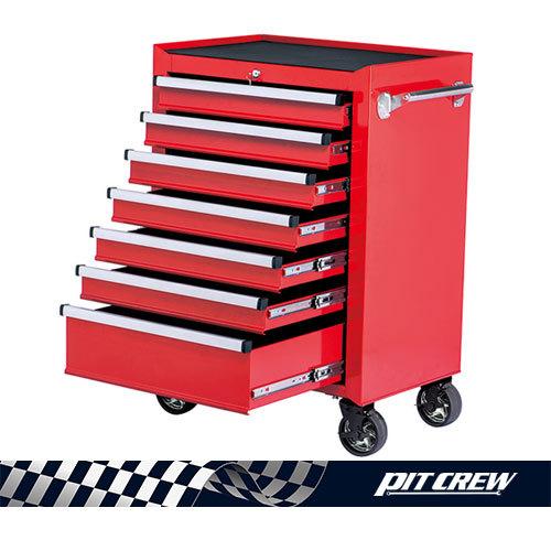 ヨロスト (2台) PITCREW ツールキャビネット 7段 (ワゴン 工具箱) 耐 