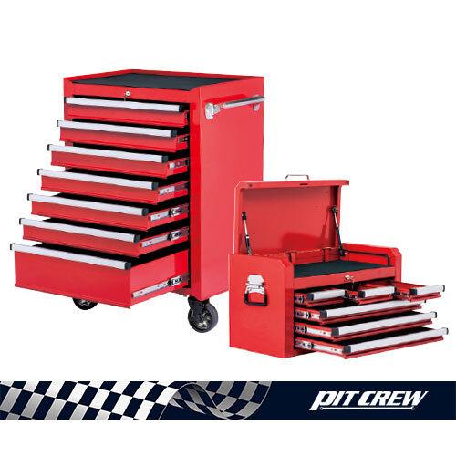 ヨロスト PITCREW 6段チェスト＆7段キャビネットセット スチール製 