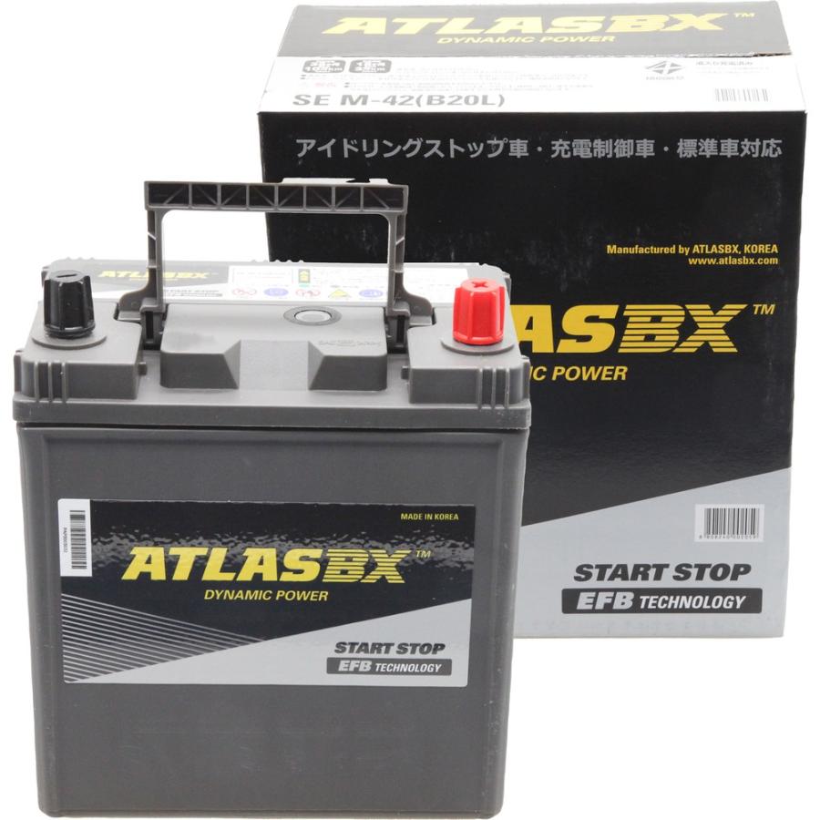 AT-M-42L ATLAS(アトラス) ISS車用バッテリー アイドリングストップ 