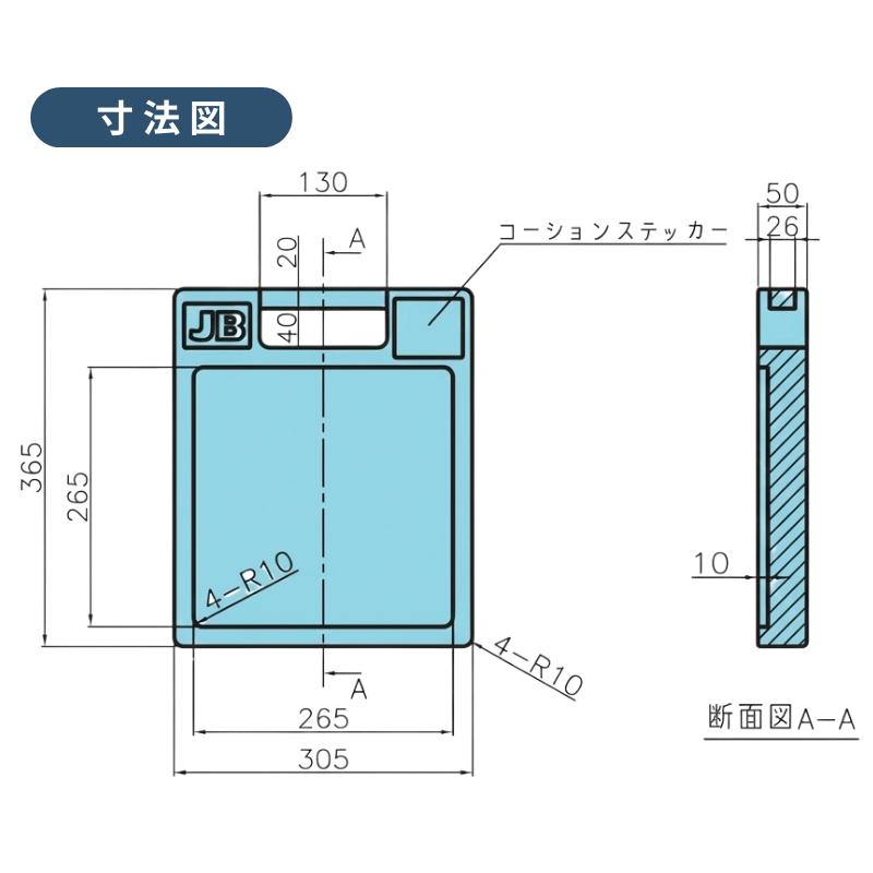 日本ボデーパーツ工業 ハイプラ製 ジャッキベース｜4t車以下 クレーン