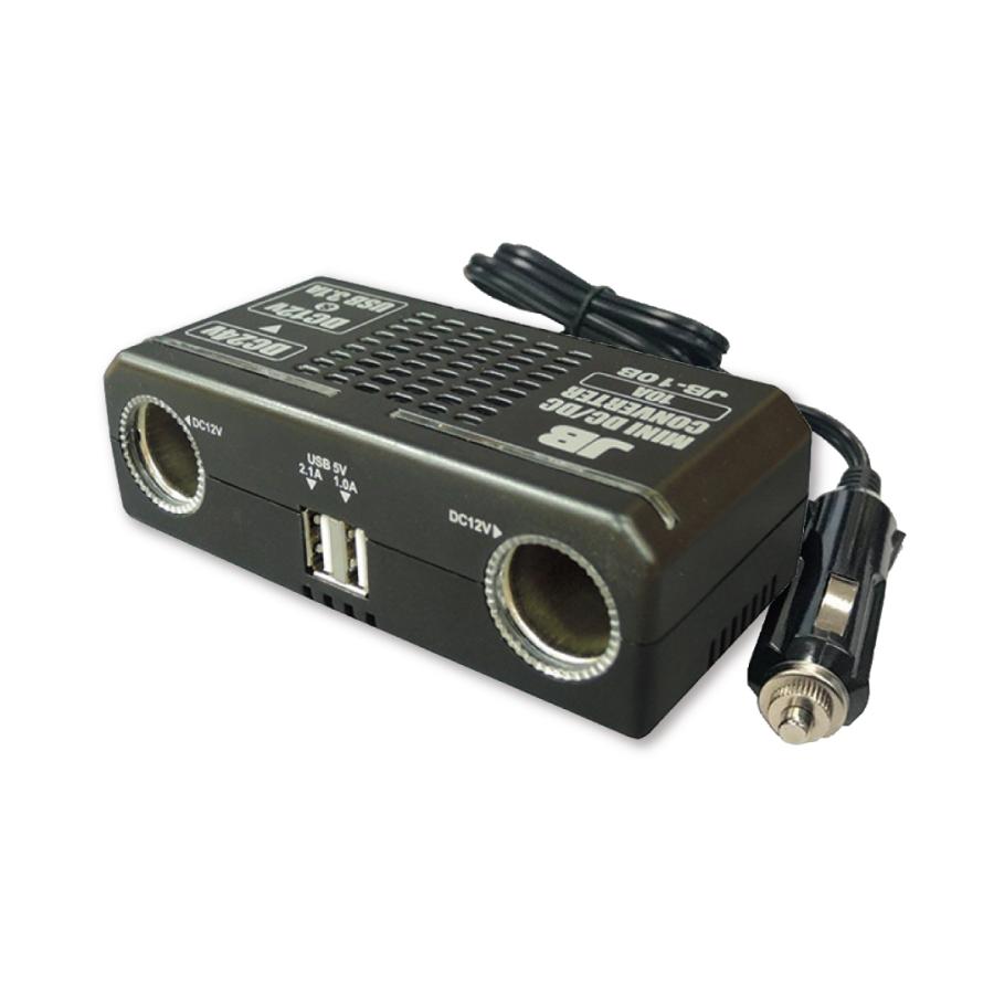 ミニDC/DCコンバーター 24V→12V ソケット 電圧 変換器 変換機 変圧