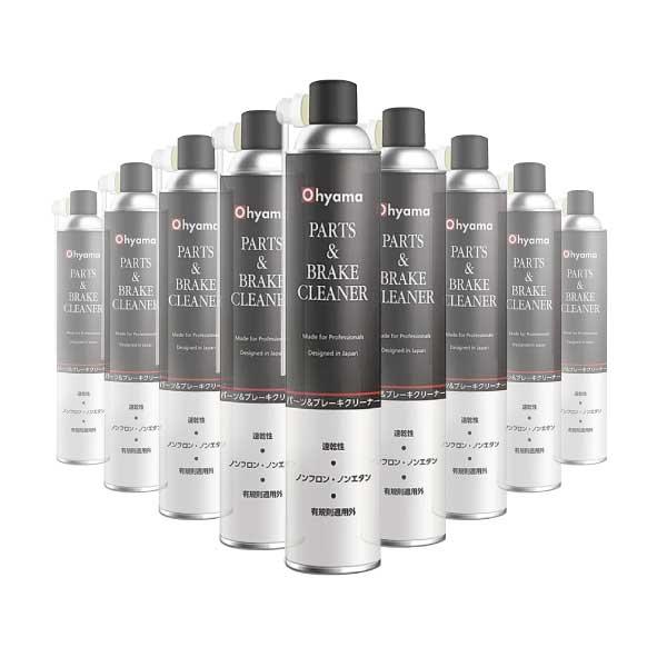 Ohyama パーツ＆ブレーキクリーナー 840mL 1本 溶剤量588mL OHYAMA 速