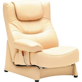 カリモク家具 カリモク 本革リクライナー 右肘1P ZU4208X325