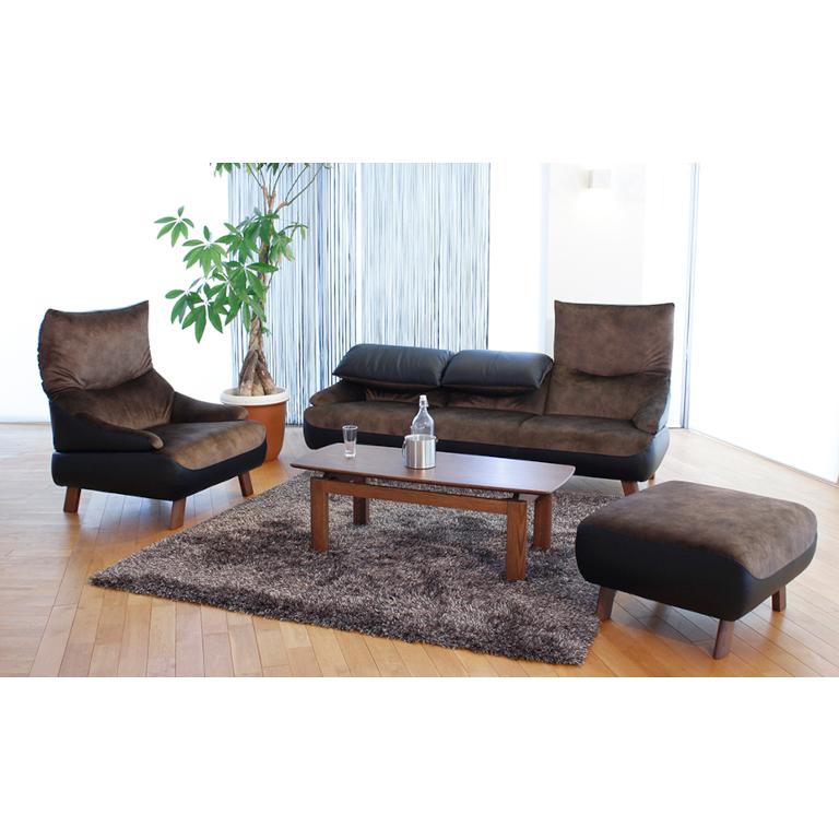 アサヒ 3Pソファー TRON アッシュ材 送料無料 国産 トロン : 大川家具