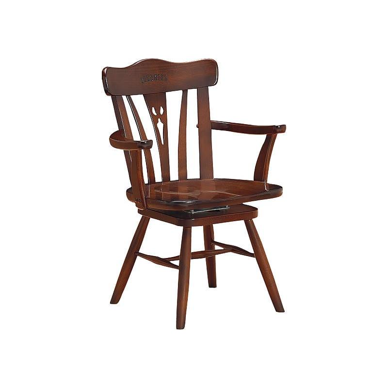 取付無料！カリモク チターノ 肘掛付おしゃれブラウン回転式ダイニングチェア✨ 取付無料！カリモク チターノ 肘掛付おしゃれブラウン回転式