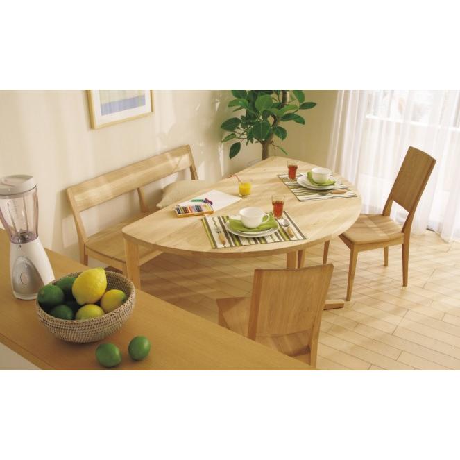 カリモク家具 カリモク 肘無しダイニングチェア 板座ver