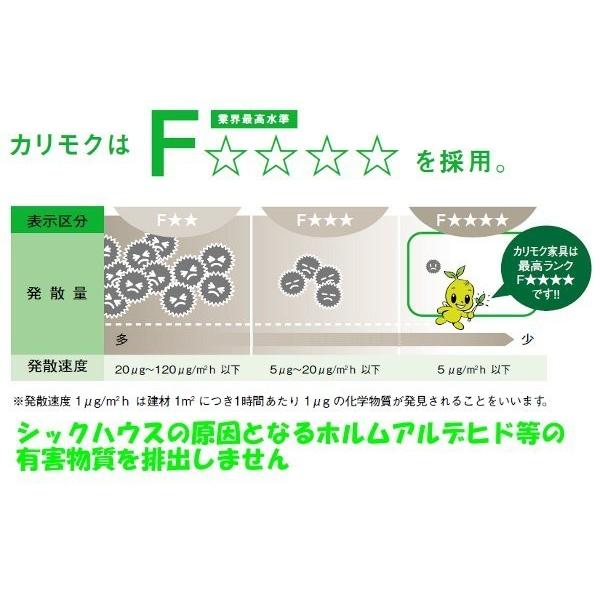 カリモク  オープンボード 幅153  EC5500NK  ブナ材  送料無料の画像