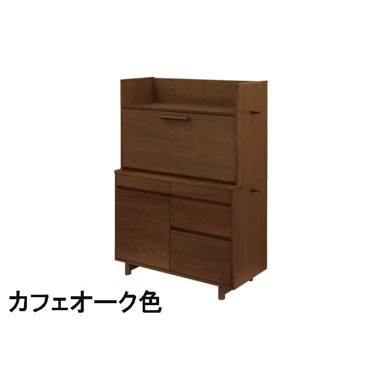 デスクA No.90 幅90 ナチュラルオーク・ダークオーク・カフェオーク ナラ材 浜本工芸 送料無料 国産 | 浜本工芸 | 02