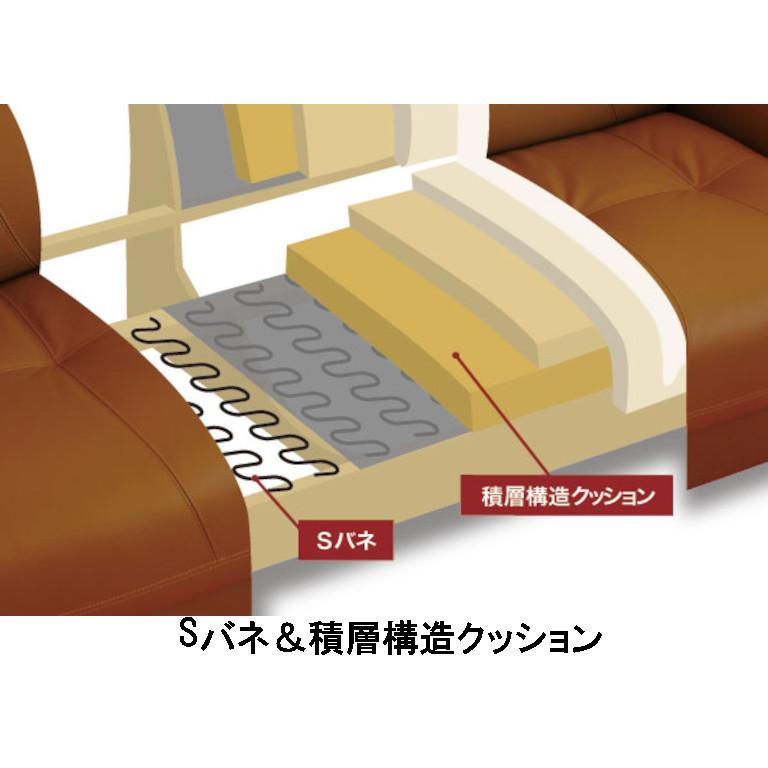 ソファー L-2000 No.2000 リビングチェア 2人掛け 幅152 ナチュラルオーク・ダークオーク・カフェオーク ナラ材 浜本工芸 送料無料 国産_2