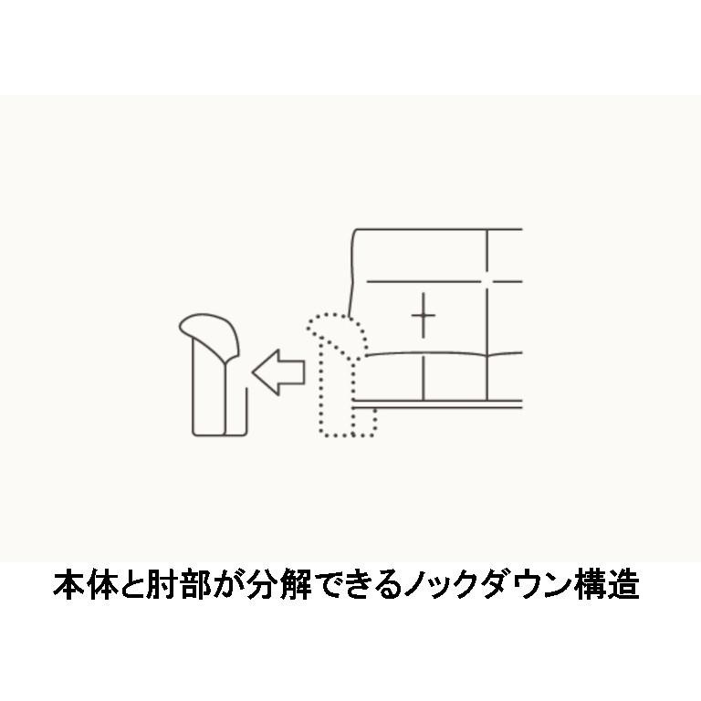 ソファー L-2000 No.2000 リビングチェア 2人掛け 幅152 ナチュラルオーク・ダークオーク・カフェオーク ナラ材 浜本工芸 送料無料 国産_4