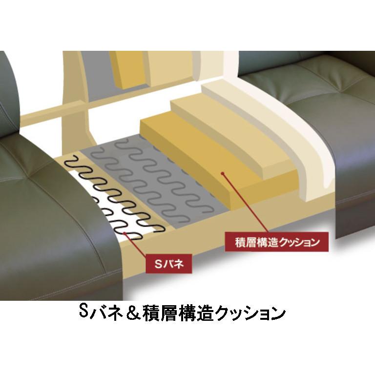 浜本工芸 ソファー S-2100 No.2100 リビングチェア 3人掛け 幅182 送料 