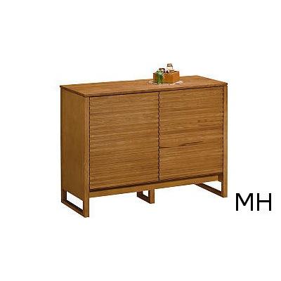 【美品】カリモク 　電話台　リビングボード 　サイドキャビネット/サイドボード カリモク家具 カリモク スリットボード キャビネット QU3850MK