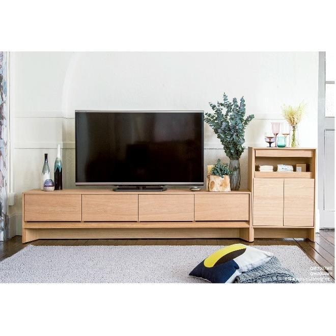 カリモク テレビボード QW7007XR 幅205 プレミアムオーダー 送料
