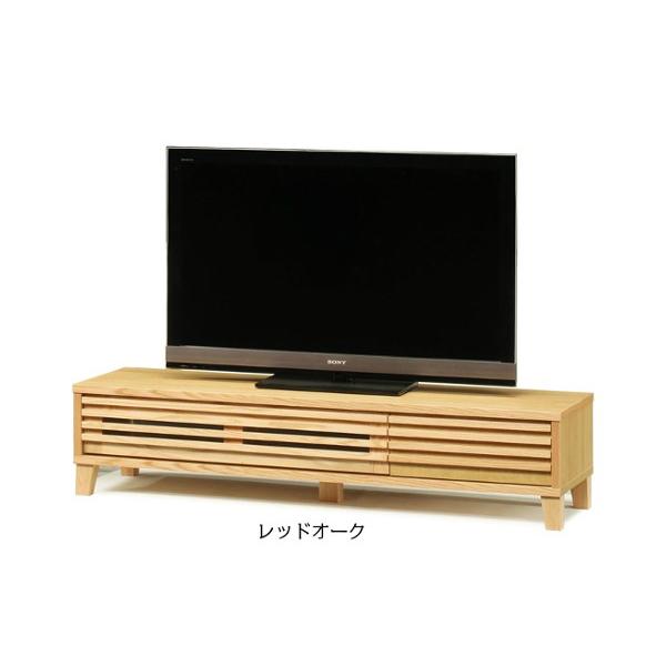 岡製作所 テレビボード ムサシ 153 レッドオーク材
