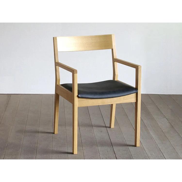 シキファニチア ダイニングチェア ムカイ アームチェア レッドオーク