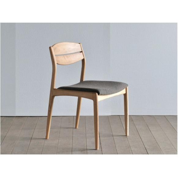 AMOCC ダイニングチェア ウォールナット 無垢 グレー