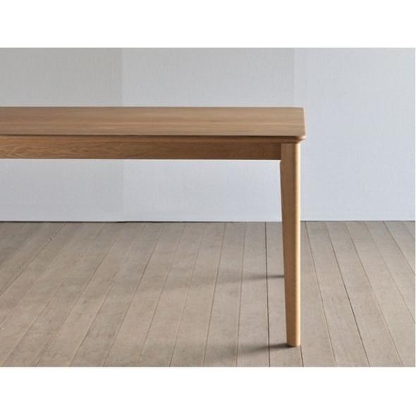 【展示品】シキファニチア　ダイニングテーブル ユーロ ユーロ ダイニングテーブル 無垢材 幅130-200cm 高さ72cm