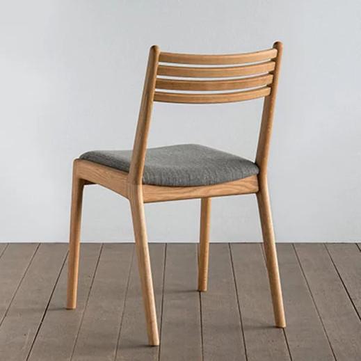 シキファニチア 椅子 ダイニングチェア スリット 肘無し レッドオーク