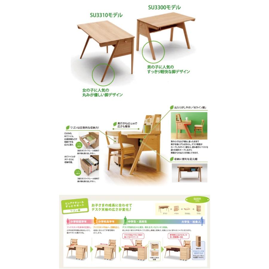 ②ワゴン　カリモク家具　ピュアナチュール ピュアナチュール カリモク ワゴン SU0377ME SU0377MH SU0377MK