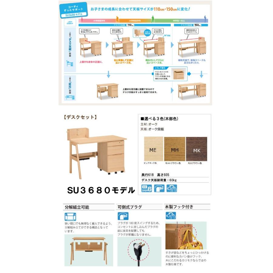 オークフォレスト (6月29日より値上がり)カリモク コーディ SU3680ME