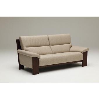 【Koriru 】カリモク ベージュ 高級感あふれる2人掛けソファ カリモク家具（KARIMOKU FURNITURE） (6月29日より値上がり)カリモク