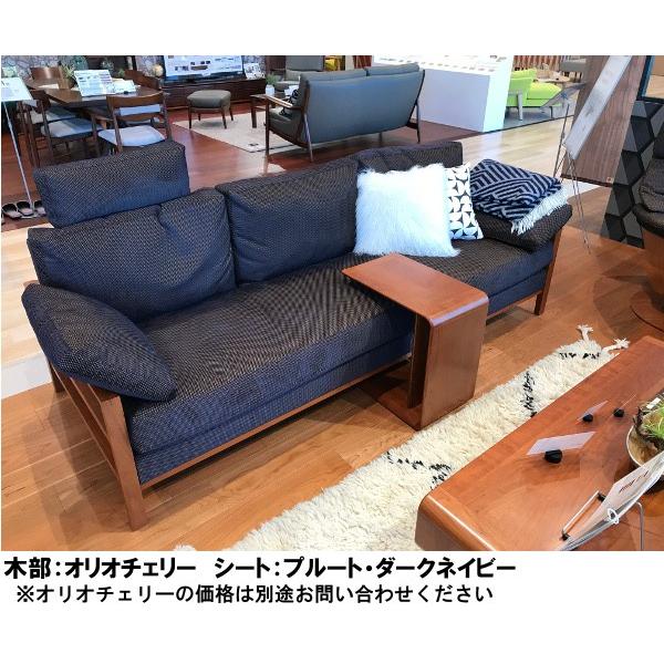 カリモク家具 カリモク 布3Pソファー WT5603K367 オーク 送料