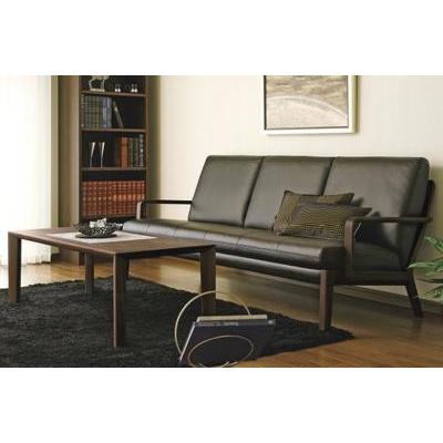 カリモク家具（KARIMOKU FURNITURE） カリモク 本革ソファー3P 