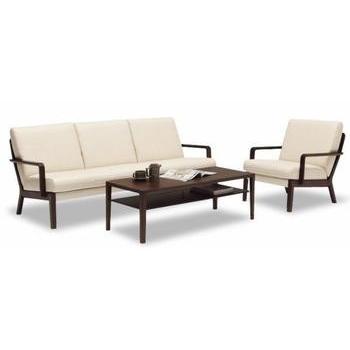 カリモク家具（KARIMOKU FURNITURE） カリモク 本革ソファー3P WU4503
