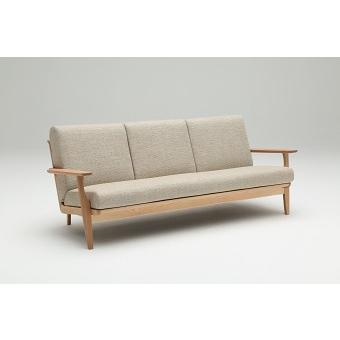 カリモク 布3Pソファー WU6103E324 オーク材 送料無料 | カリモク家具